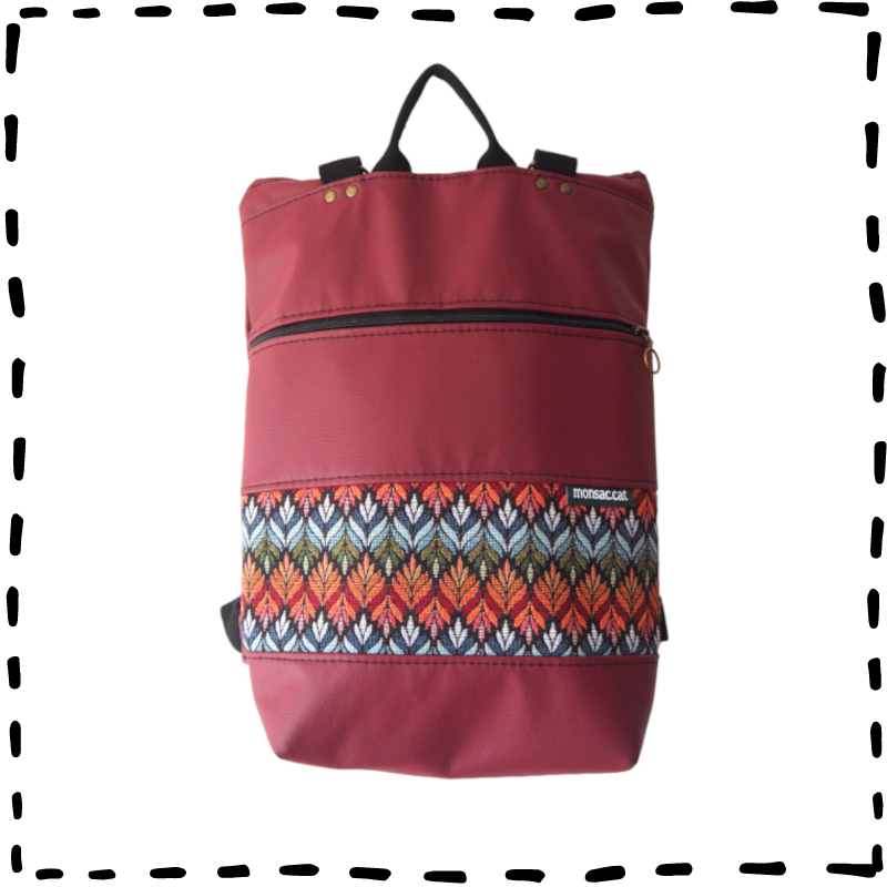 Motxilla Típica sintètic estampada